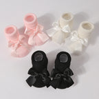 Bow Accent Baby Ankle Socks