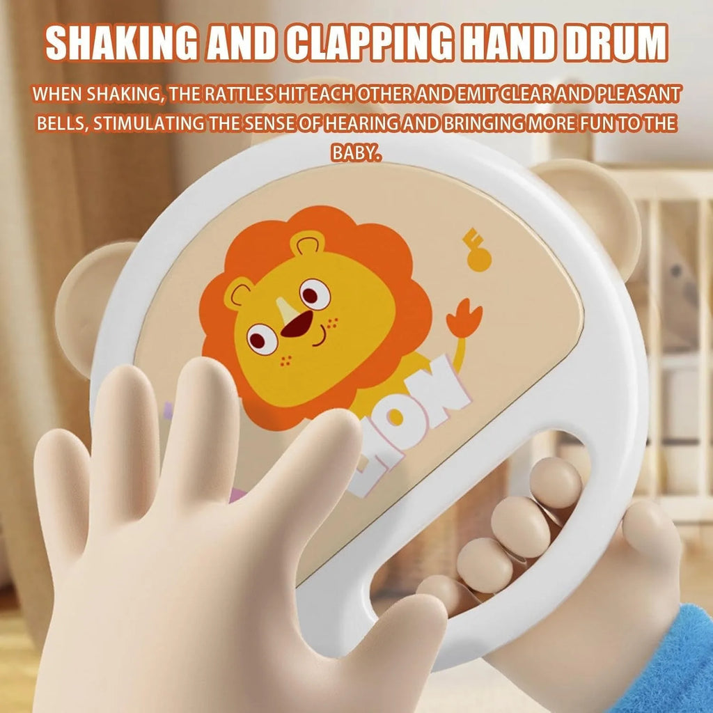 Animal Hand Bell Baby Rattle Toy