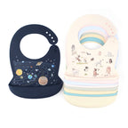 Cute Waterproof Silicone Baby Bib