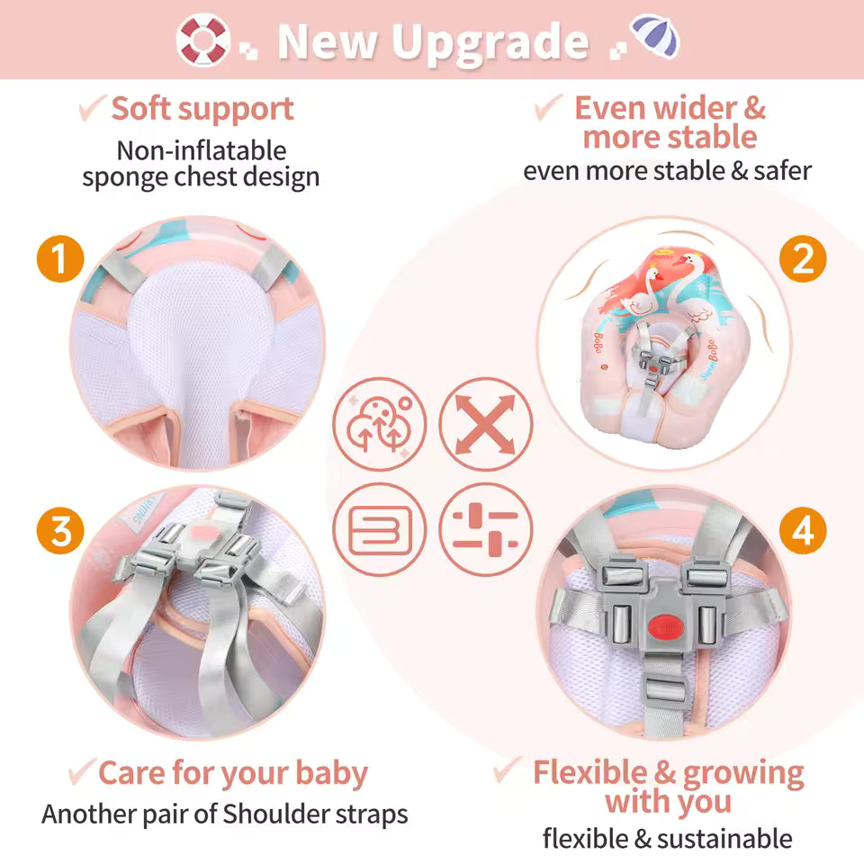 FloatNest™ Baby Swim Seat with Sun Canopy