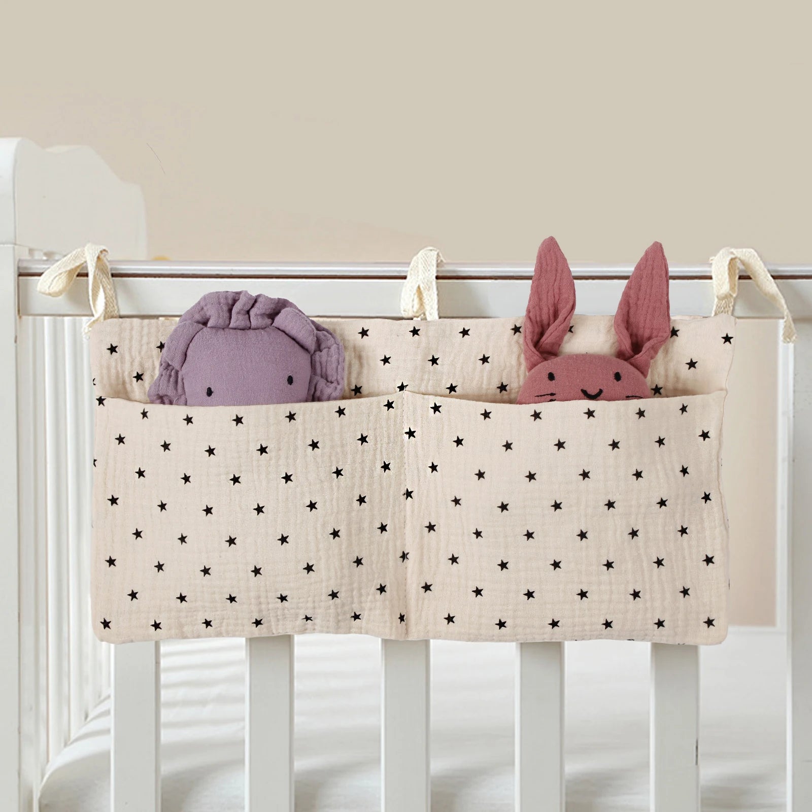Baby Crib Storage Bag Organizer