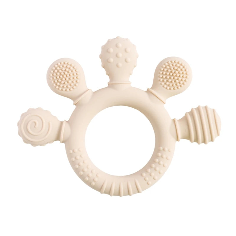 Silicone Baby Teether Ring
