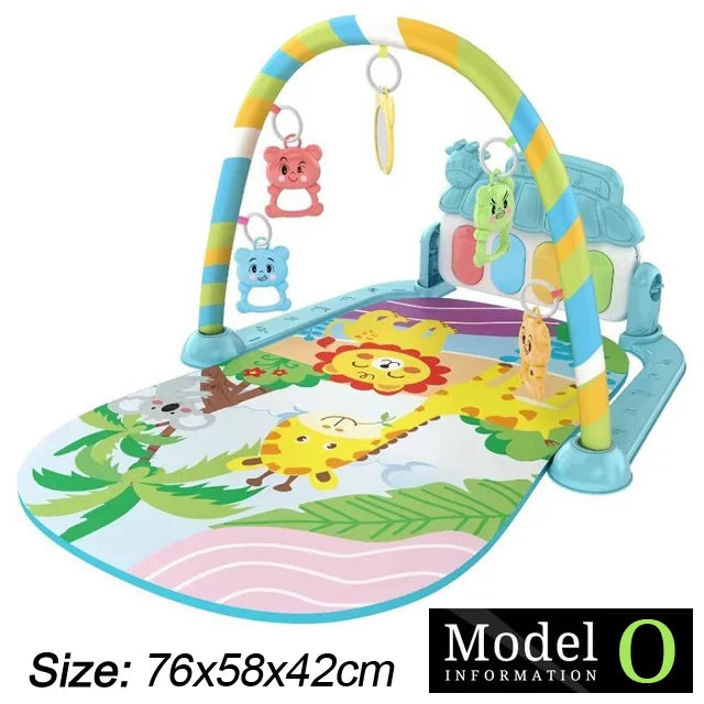 Baby Activity Play Gym & Musical Fitness Mat