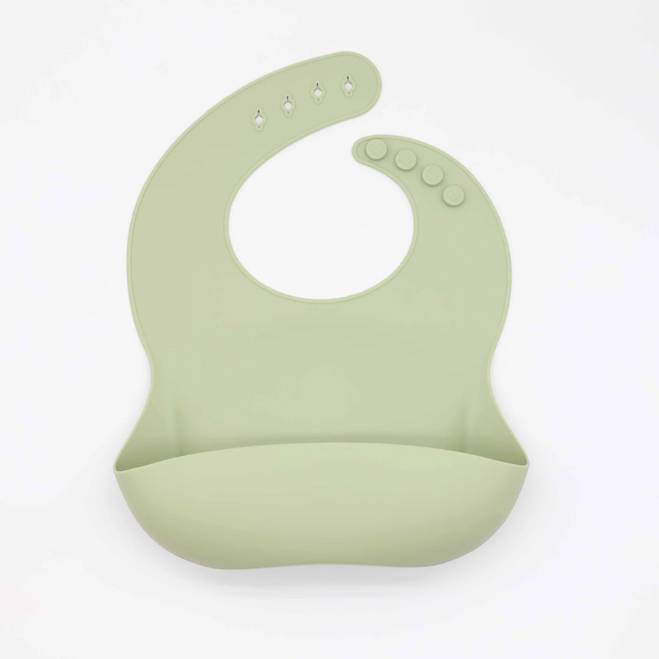 Adjustable Silicone Baby Feeding Bib