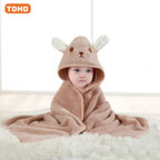 Animal Hooded Baby Bath Towel