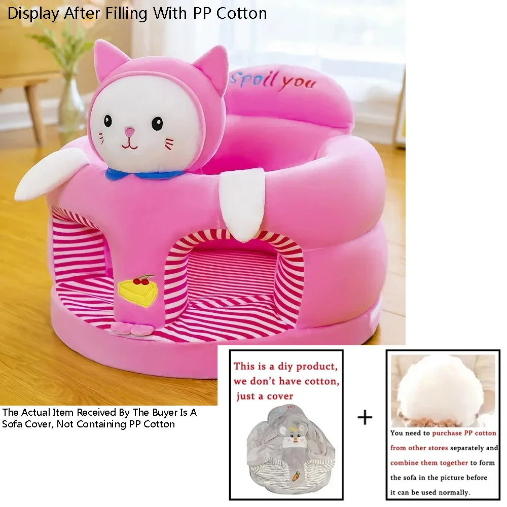 Plush Baby Support Sofa Seat Cover