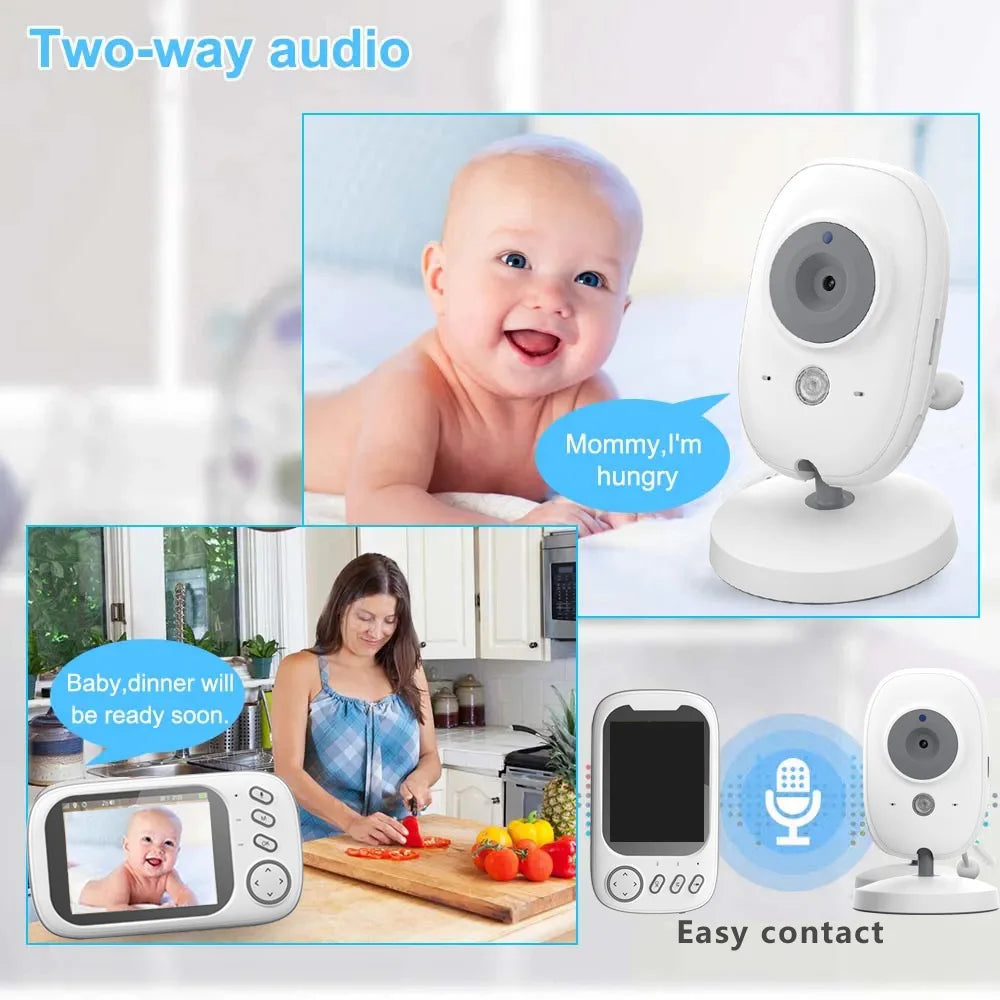 3.5" Wireless Baby Monitor with Camera
