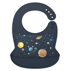 Cute Waterproof Silicone Baby Bib