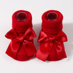 Bow Accent Baby Ankle Socks