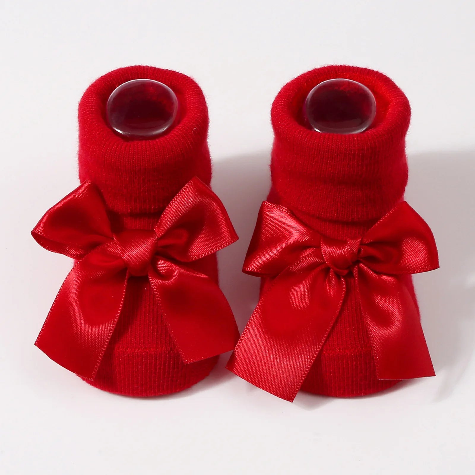 Bow Accent Baby Ankle Socks