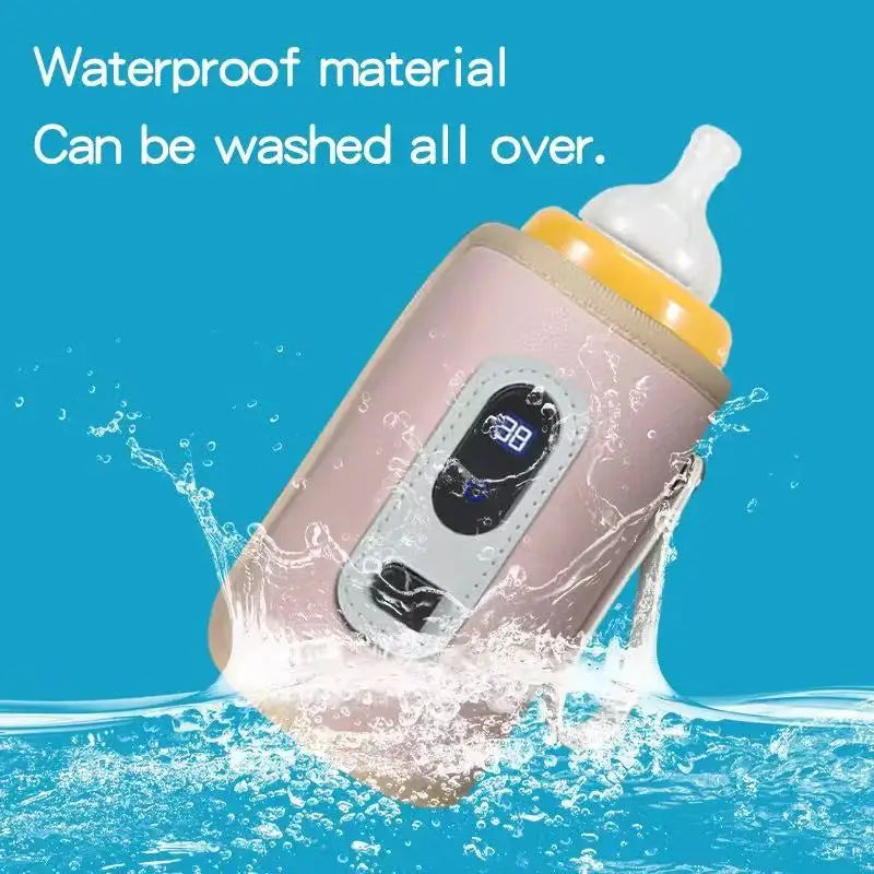Portable USB Baby Bottle Warmer Sleeve