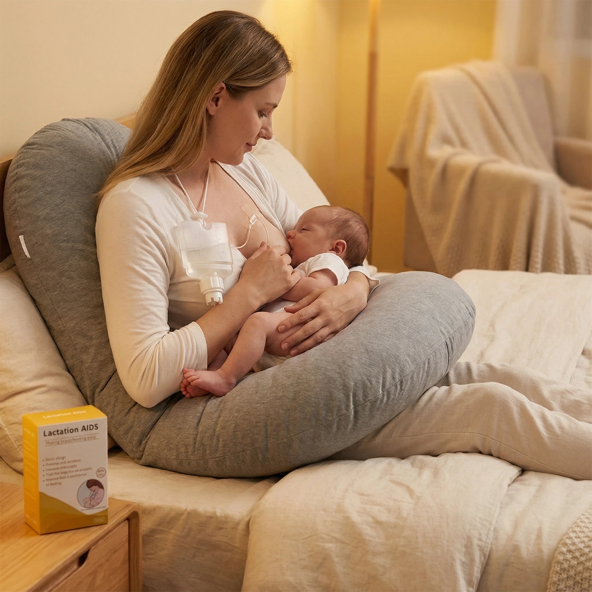 Newborn Supplemental Feeding Bottle Kit