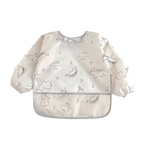 Waterproof Long Sleeve Baby Feeding Bib