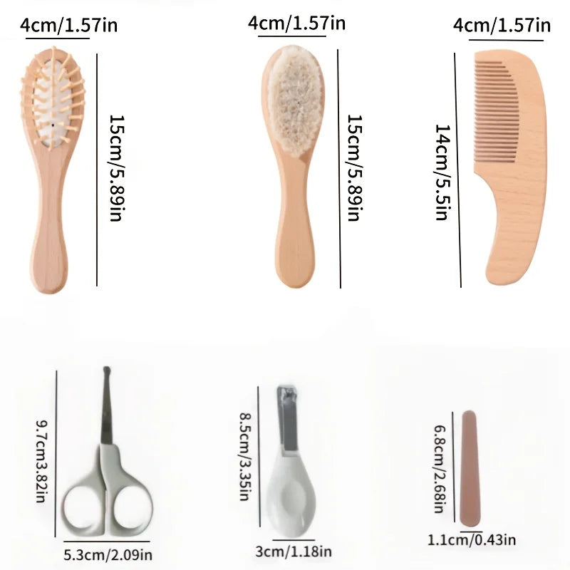 6-Piece Baby Care & Grooming Kit