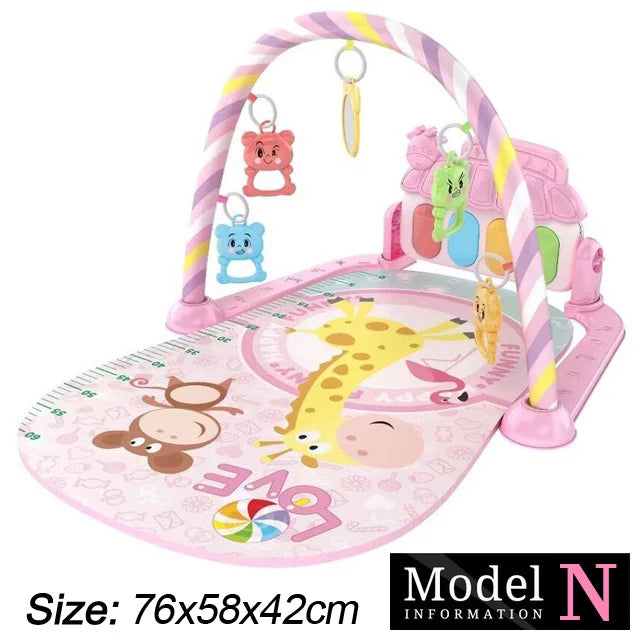 Baby Activity Play Gym & Musical Fitness Mat