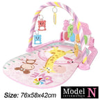 Baby Activity Play Gym & Musical Fitness Mat