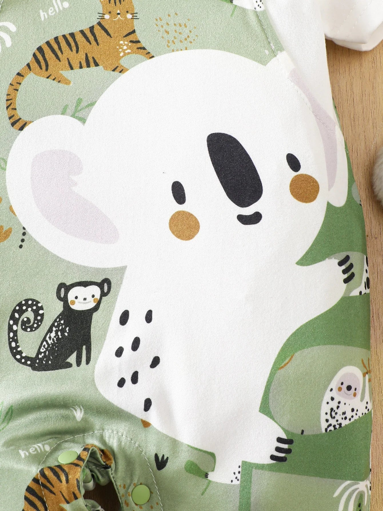 Koala Print Baby Romper