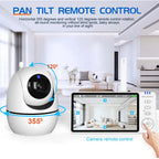 5-Inch Video Baby Monitor with PTZ Camera
