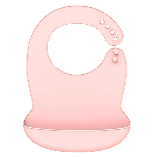 Cute Waterproof Silicone Baby Bib