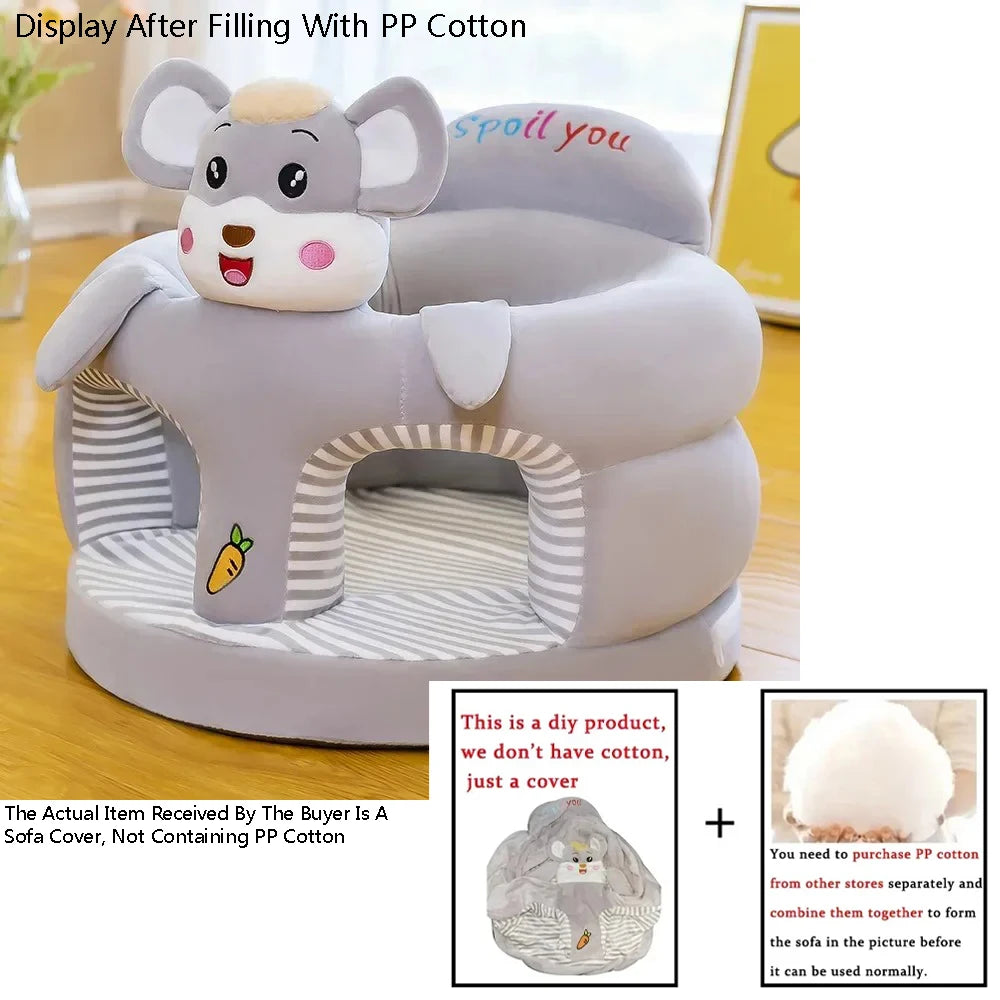 Plush Baby Support Sofa Seat Cover