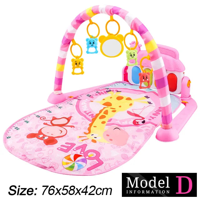 Baby Activity Play Gym & Musical Fitness Mat