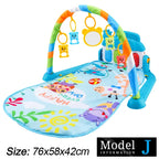 Baby Activity Play Gym & Musical Fitness Mat