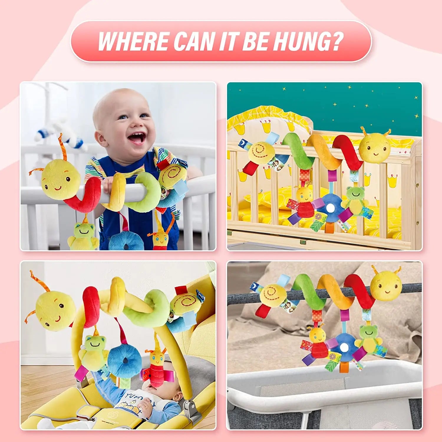 Baby Hanging Stroller Activity Toy