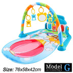 Baby Activity Play Gym & Musical Fitness Mat