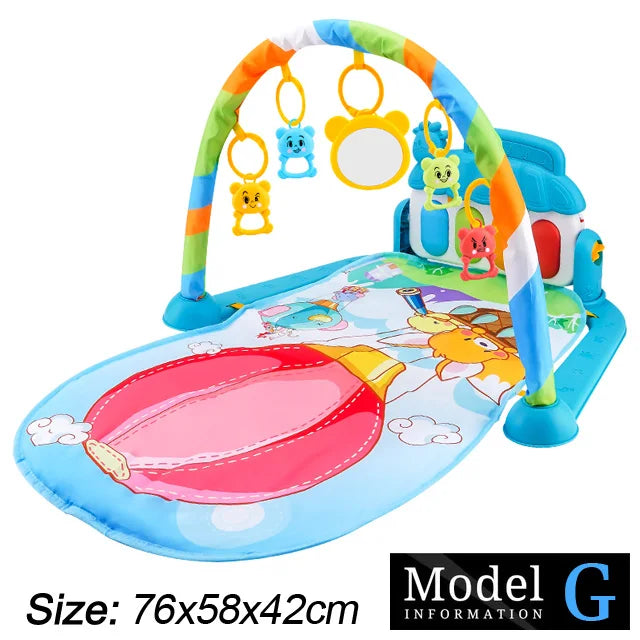 Baby Activity Play Gym & Musical Fitness Mat