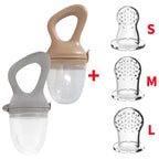 Silicone Fruit Feeder & Mini Freezer Tray Set