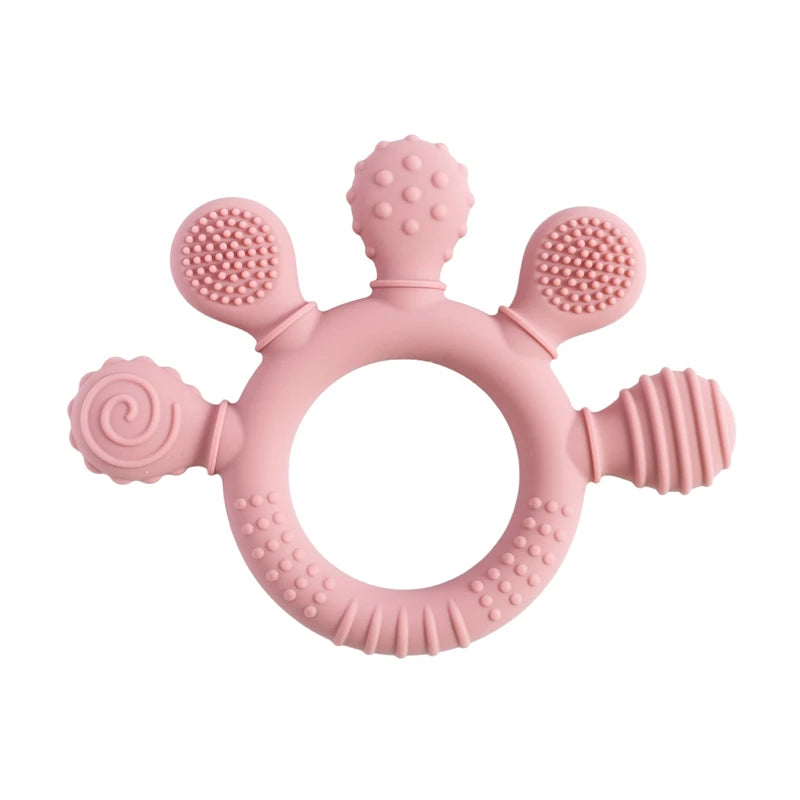 Silicone Baby Teether Ring