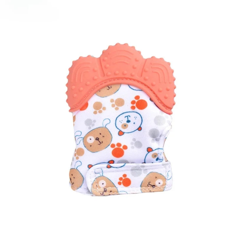 Baby Teething Mitten & Chew Glove