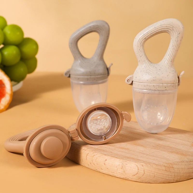 Silicone Fruit Feeder & Mini Freezer Tray Set