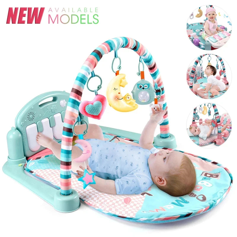 Baby Activity Play Gym & Musical Fitness Mat