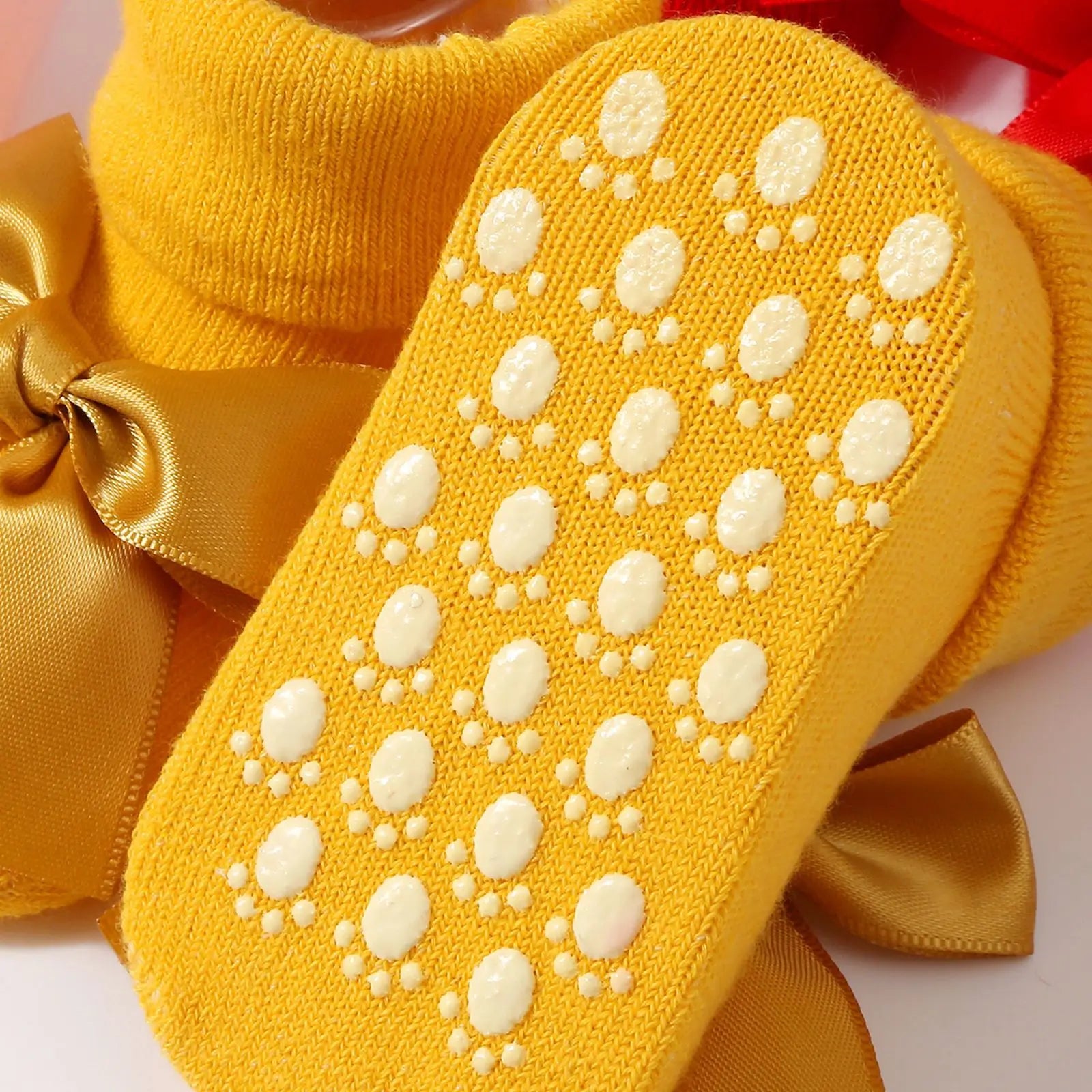 Bow Accent Baby Ankle Socks