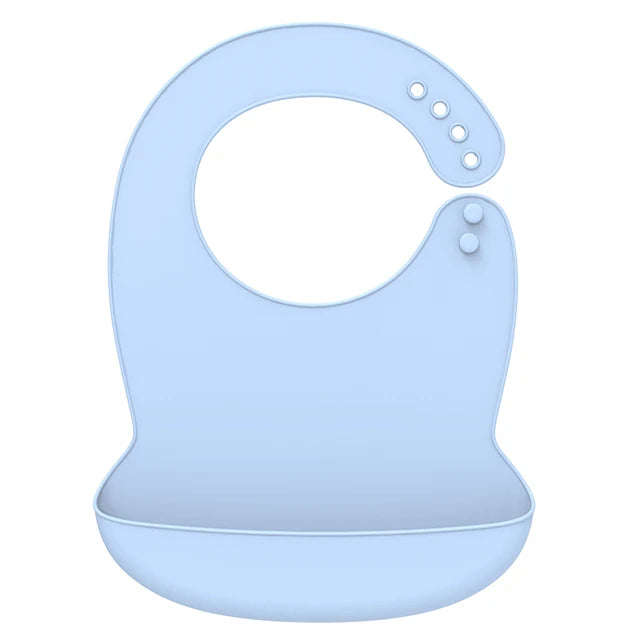 Cute Waterproof Silicone Baby Bib