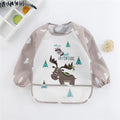 Baby Long Sleeve Waterproof Feeding Bib Apron