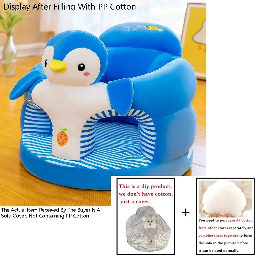 Plush Baby Support Sofa Seat Cover