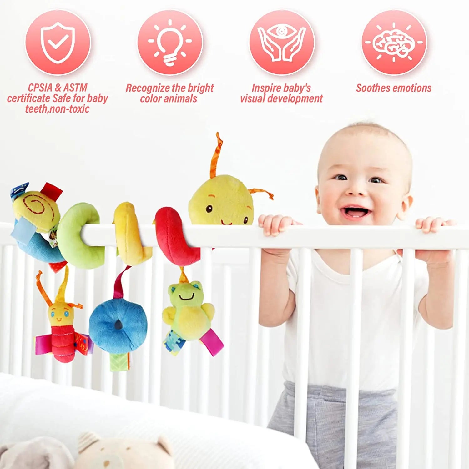 Baby Hanging Stroller Activity Toy