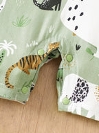 Koala Print Baby Romper
