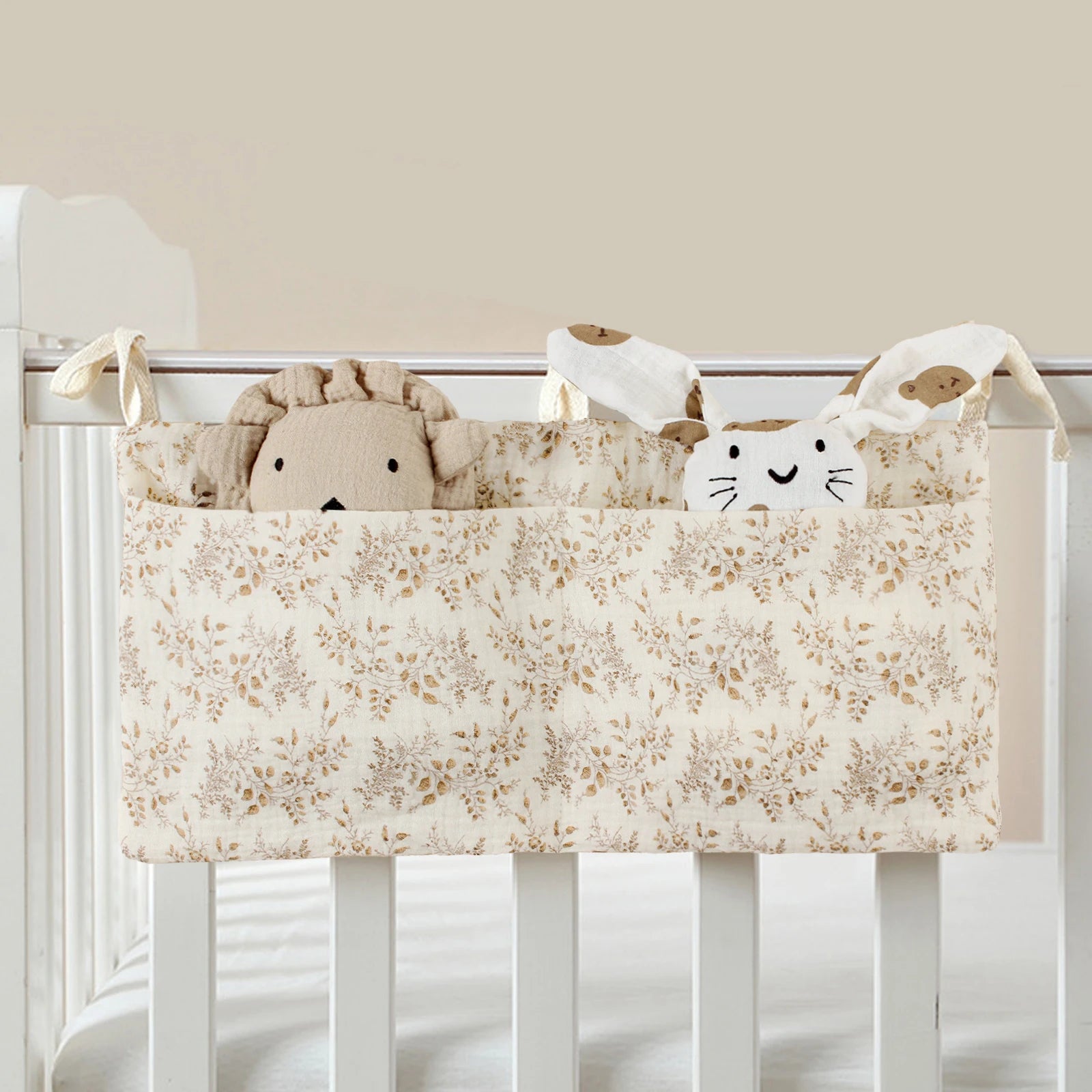 Baby Crib Storage Bag Organizer