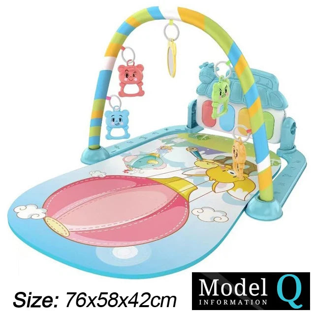 Baby Activity Play Gym & Musical Fitness Mat