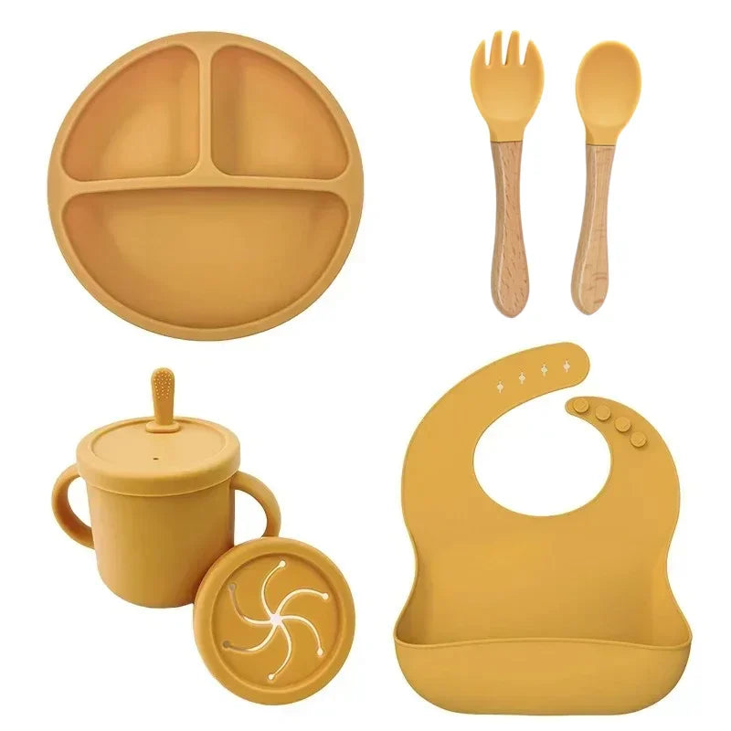 Silicone Baby Feeding Set