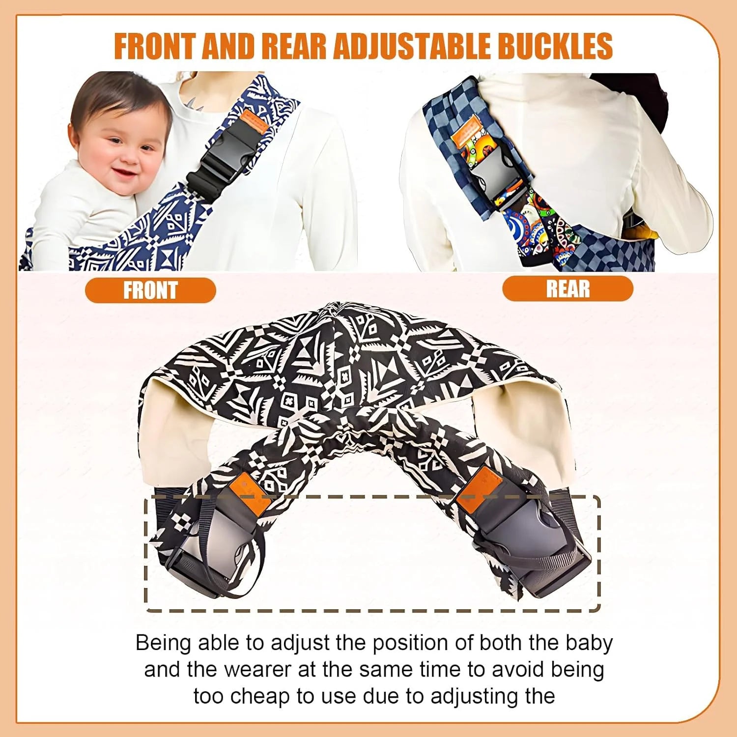 Baby Sling Hip Seat Carrier