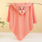 Hooded Baby Bath Towel & Swaddle Blanket