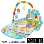 Baby Activity Play Gym & Musical Fitness Mat