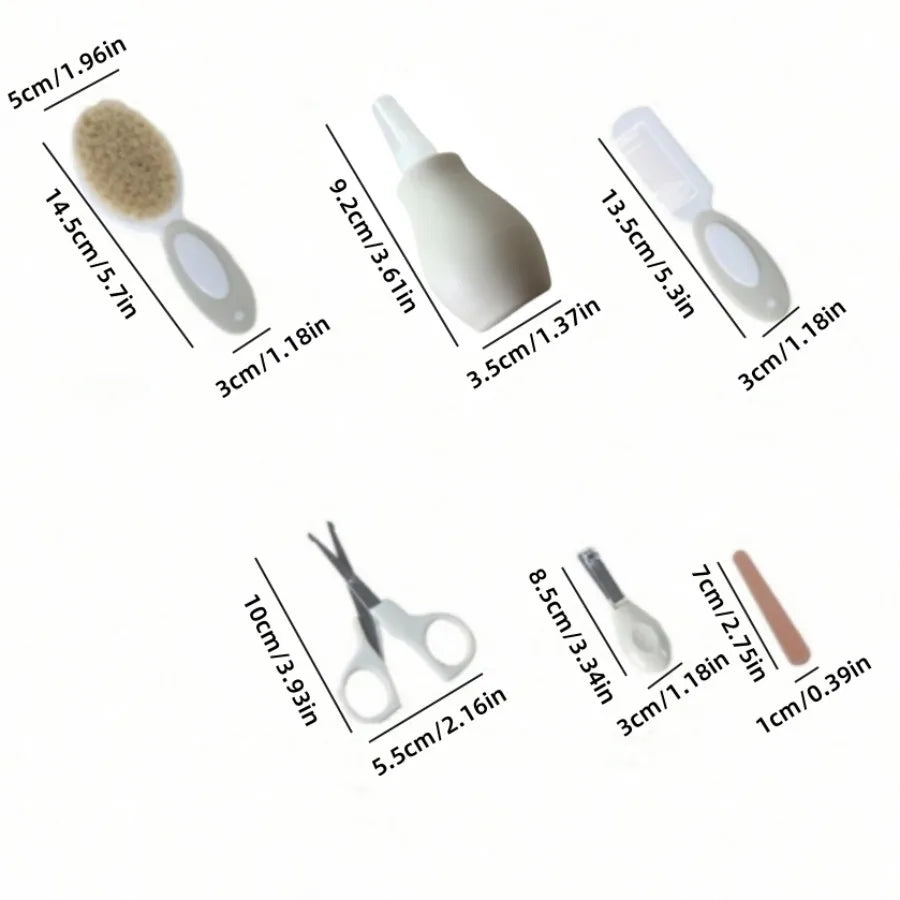 6-Piece Baby Care & Grooming Kit