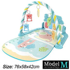 Baby Activity Play Gym & Musical Fitness Mat
