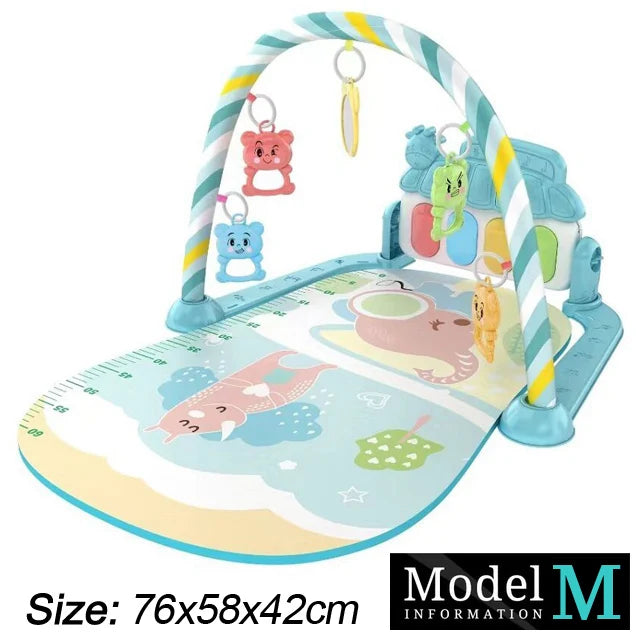 Baby Activity Play Gym & Musical Fitness Mat