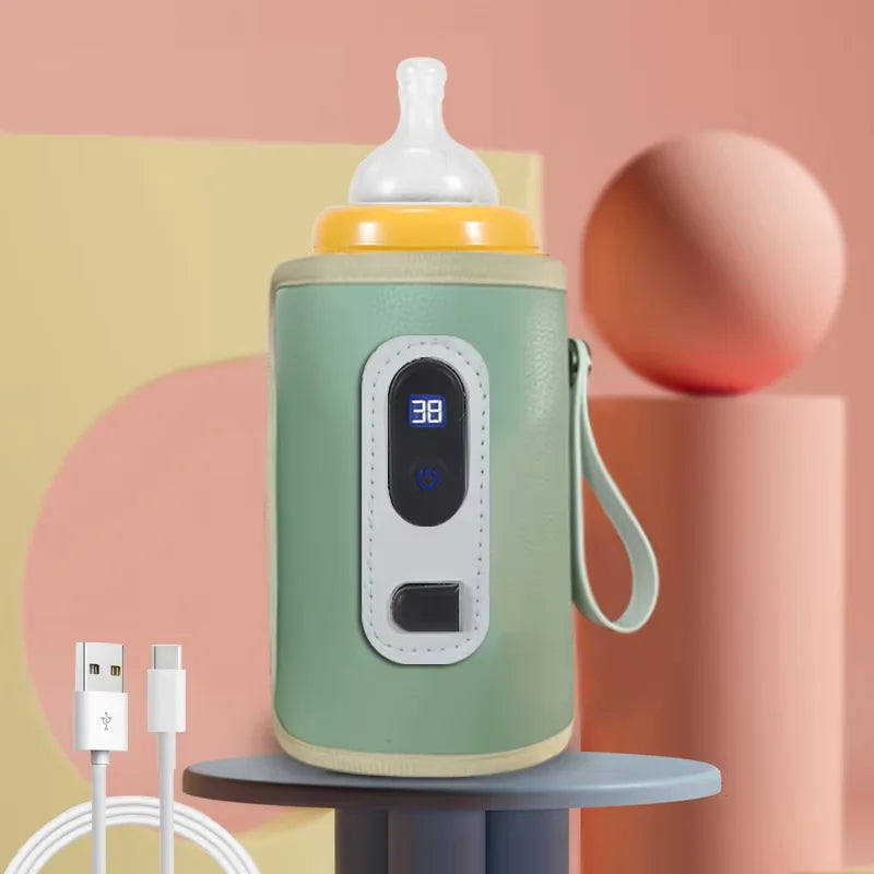 Portable USB Baby Bottle Warmer Sleeve